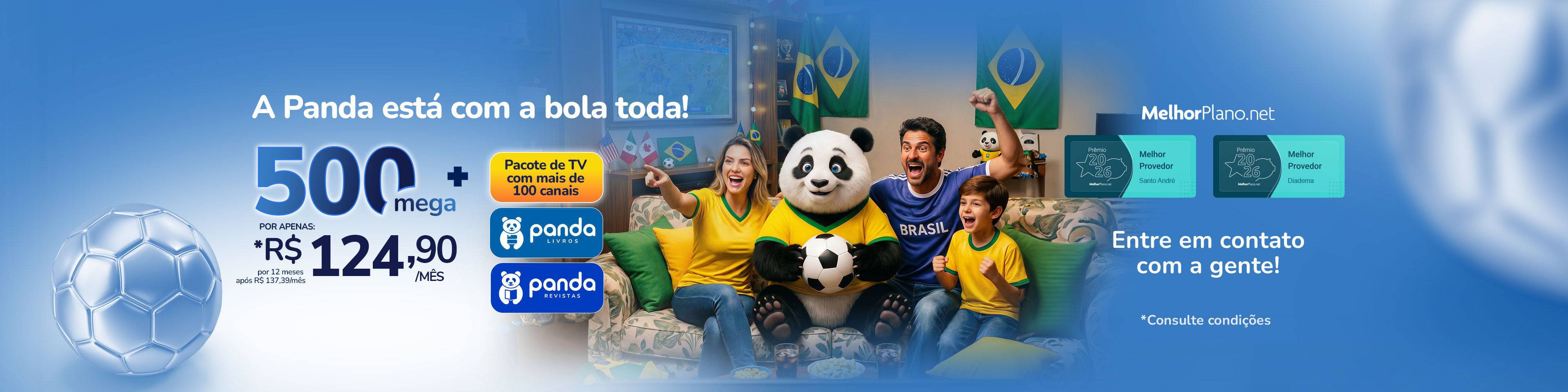 Panda Fibra - Promoção
